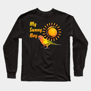 Sun Conure Parrot Sunny Sunshine Boy Long Sleeve T-Shirt